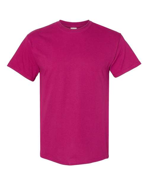 Gildan USA-Made Fine Jersey T-Shirt 5000 Berry Custom Embroidered Business Logo