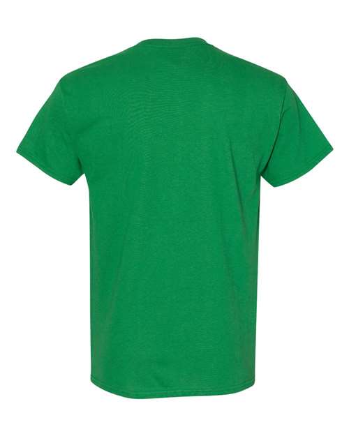 Gildan USA-Made Fine Jersey T-Shirt 5000 Tropical Blue Custom Embroidered Business Logo