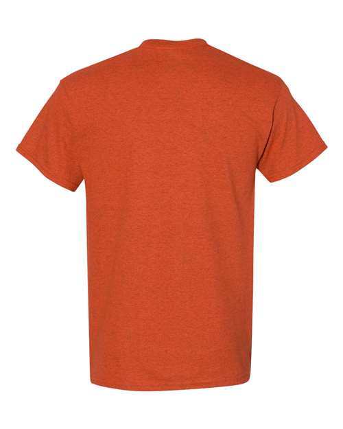 Gildan USA-Made Fine Jersey T-Shirt 5000 Antique Orange Custom Embroidered Business Logo