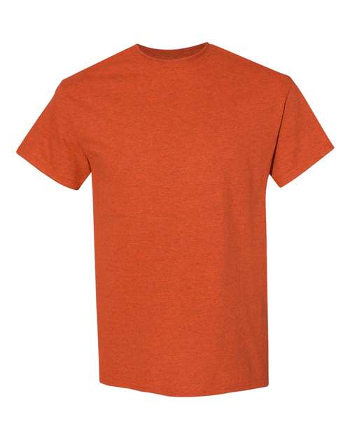 Gildan USA-Made Fine Jersey T-Shirt 5000 Antique Orange Custom Embroidered Business Logo