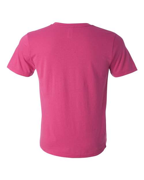 BELLA + CANVAS Texture Tee 3650 Custom Embroidered Business Logo