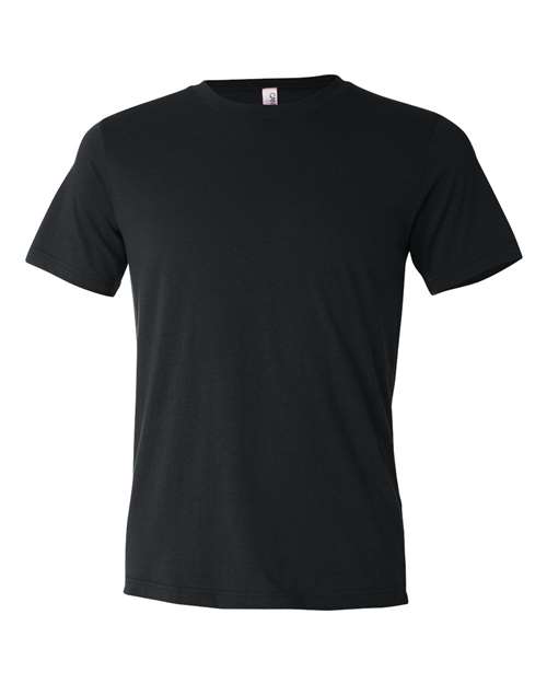 BELLA + CANVAS Texture Tee 3650 Custom Embroidered Business Logo