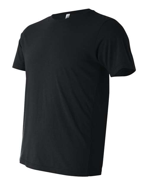 BELLA + CANVAS Texture Tee 3650 Custom Embroidered Business Logo