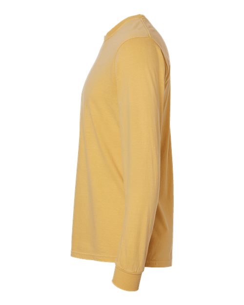 Comfort Colors Garment-Dyed Heavyweight Long Sleeve T-Shirt 6014 Mustard