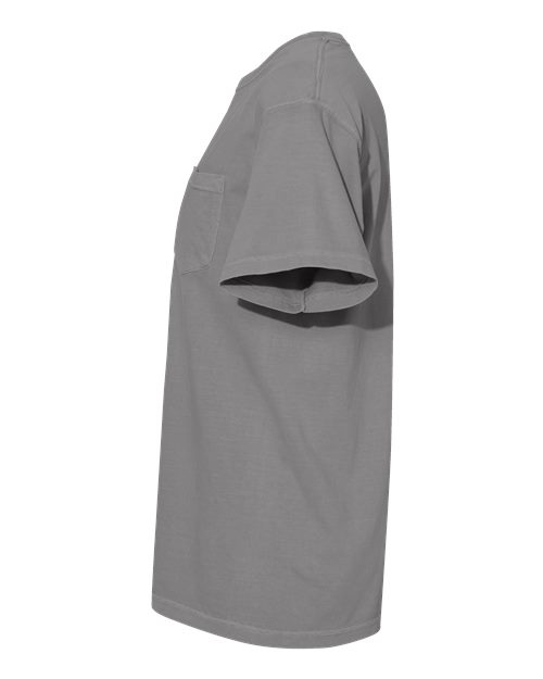 Comfort Colors Garment-Dyed Heavyweight Pocket T-Shirt 6030 Grey