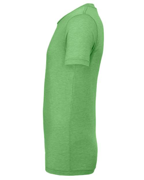BELLA + CANVAS Triblend Tee 3413 Green Triblend Custom Embroidered Business Logo