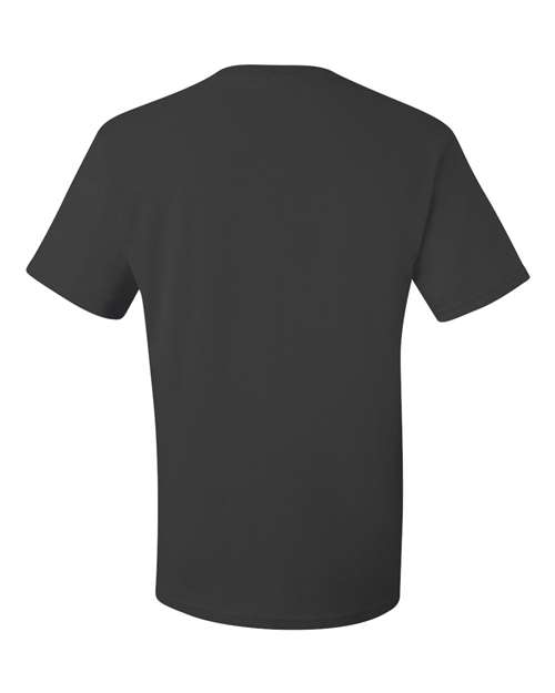 JERZEES Dri-Power® 50/50 T-Shirt 29MR Charcoal Grey Custom Embroidered Business Logo