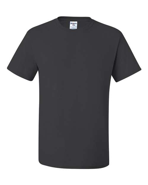 JERZEES Dri-Power® 50/50 T-Shirt 29MR Charcoal Grey Custom Embroidered Business Logo