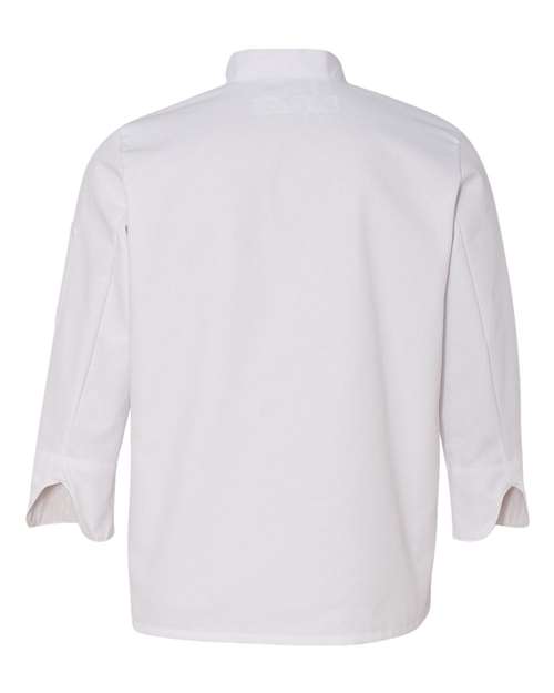 Chef Designs Women's Ten Button Chef Coat 0401 Custom Embroidered Business Logo