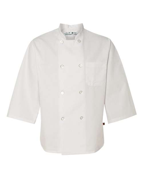 Chef Designs Women's Ten Button Chef Coat 0401 Custom Embroidered Business Logo