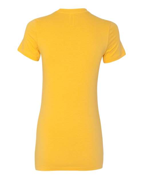 BELLA + CANVAS Women's Slim Fit Tee 6004 Gold