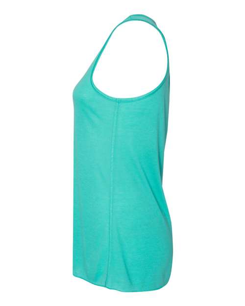 BELLA + CANVAS Women's Flowy Racerback Tank 8800 Teal