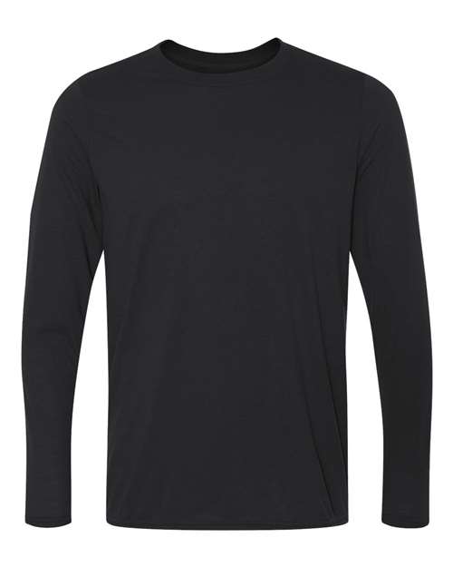 Gildan Performance® Long Sleeve T-Shirt 42400 Custom Embroidered Business Logo