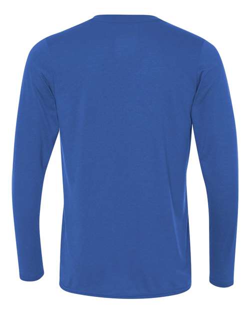 Gildan Performance® Long Sleeve T-Shirt 42400 Custom Embroidered Business Logo