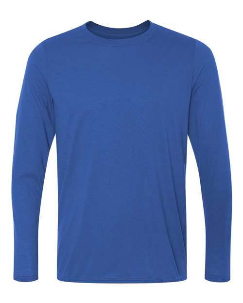 Gildan Performance® Long Sleeve T-Shirt 42400 Custom Embroidered Business Logo
