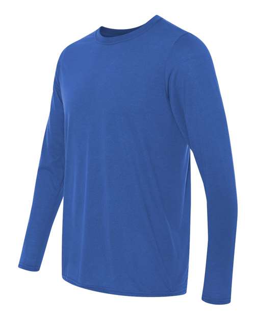 Gildan Performance® Long Sleeve T-Shirt 42400 Custom Embroidered Business Logo