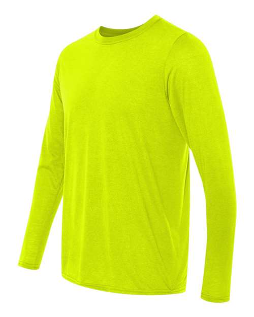 Gildan Performance® Long Sleeve T-Shirt 42400 Custom Embroidered Business Logo