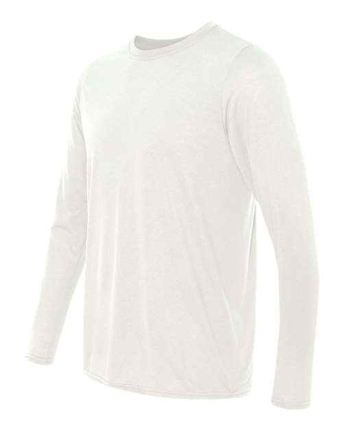 Gildan Performance® Long Sleeve T-Shirt 42400 Custom Embroidered Business Logo