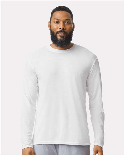 Custom Embroidered Gildan Performance® Long Sleeve T-Shirt 42400