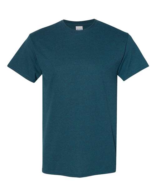 Gildan USA-Made Fine Jersey T-Shirt 5000 Midnight Custom Embroidered Business Logo