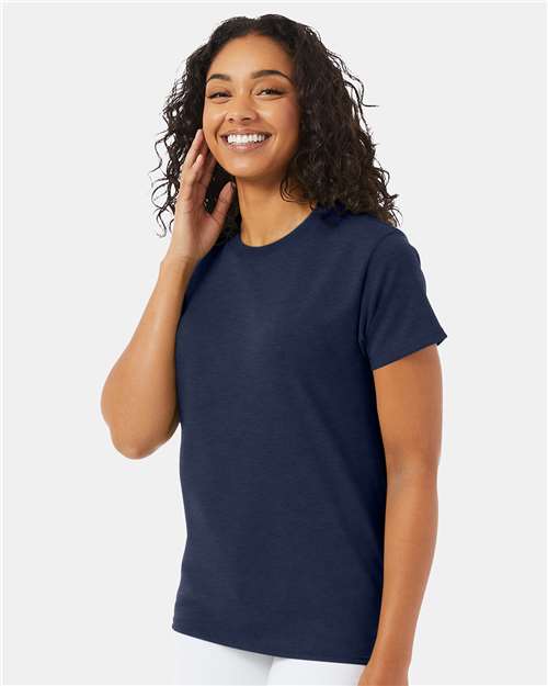Hanes Ecosmart™ T-Shirt 5170 Heather Navy