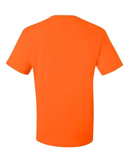 JERZEES Dri-Power® 50/50 T-Shirt 29MR Silver Custom Embroidered Business Logo