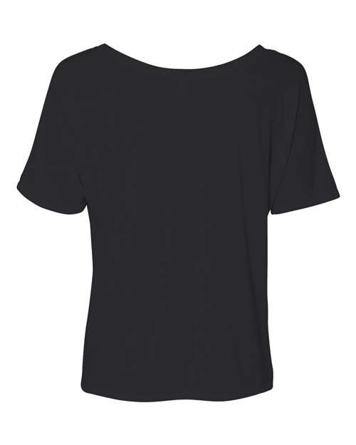 BELLA + CANVAS Women’s Slouchy Tee 8816 Custom Embroidered Business Logo