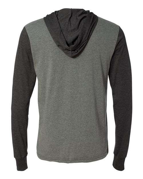 BELLA + CANVAS Jersey Hooded Long Sleeve Tee 3512