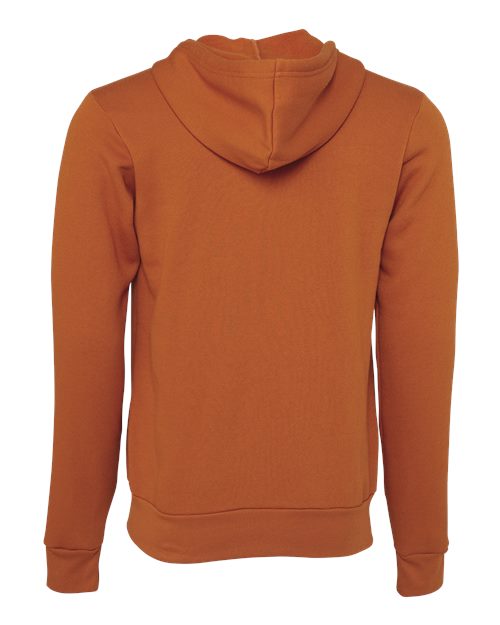 BELLA + CANVAS USA-Made High Visibility Hooded Sweatshirt 3739 Atlantic Custom Embroidered Business Logo