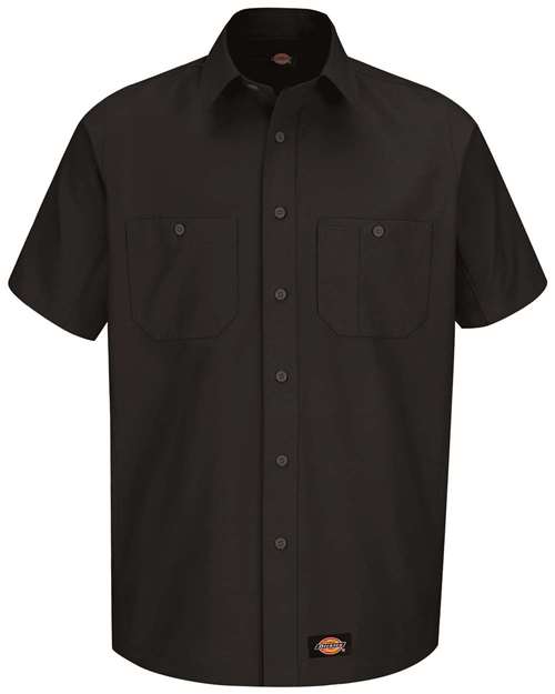 Dickies Short Sleeve Work Shirt WS20 Custom Embroidered Business Logo
