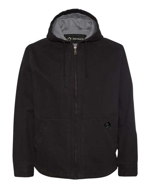 DRI DUCK Horizon Two-Tone Boulder Cloth™ Canvas Jacket Tall Size 5089T Custom Embroidered Business Logo