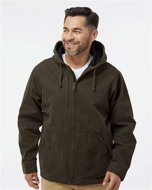 Custom Embroidered DRI DUCK Laredo Boulder Cloth™ Canvas Jacket with Thermal Lining 5090