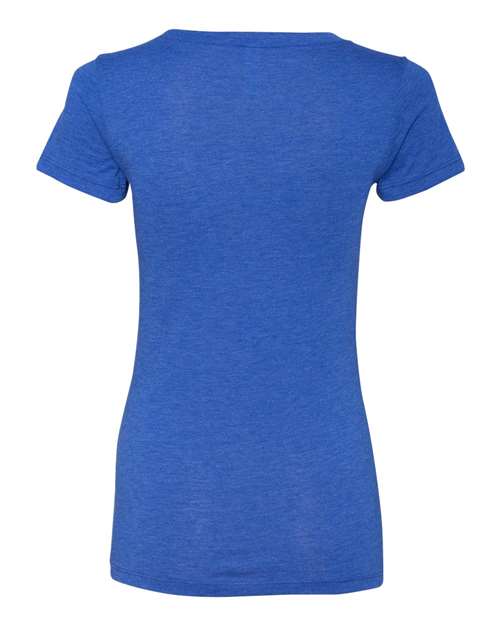 BELLA + CANVAS Women's Triblend Tee 8413 Custom Embroidered Business Logo