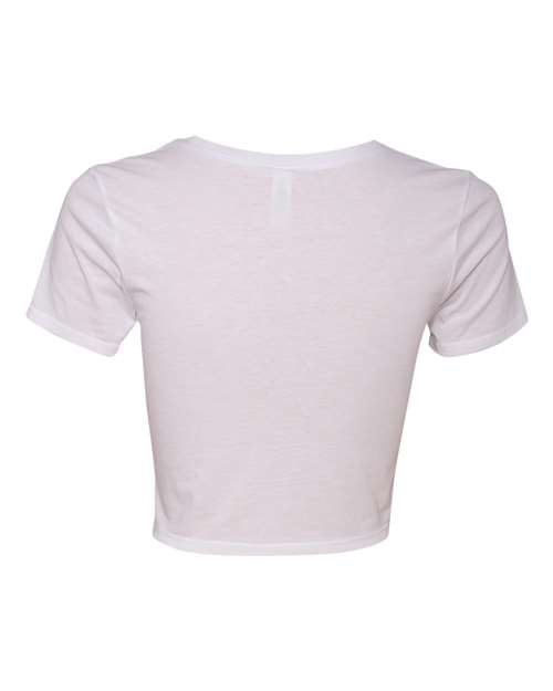 BELLA + CANVAS Women’s Crop Tee 6681 Custom Embroidered Business Logo