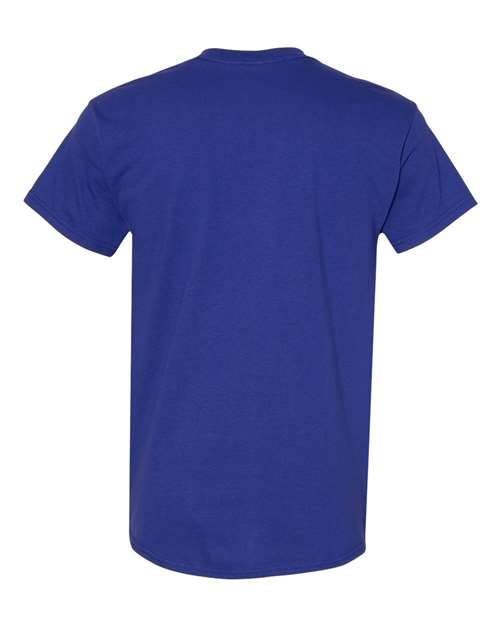 Gildan USA-Made Fine Jersey T-Shirt 5000 Charcoal Custom Embroidered Business Logo