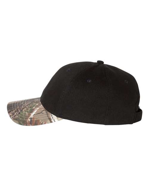 Kati Solid Crown with Camo Visor Cap LC25