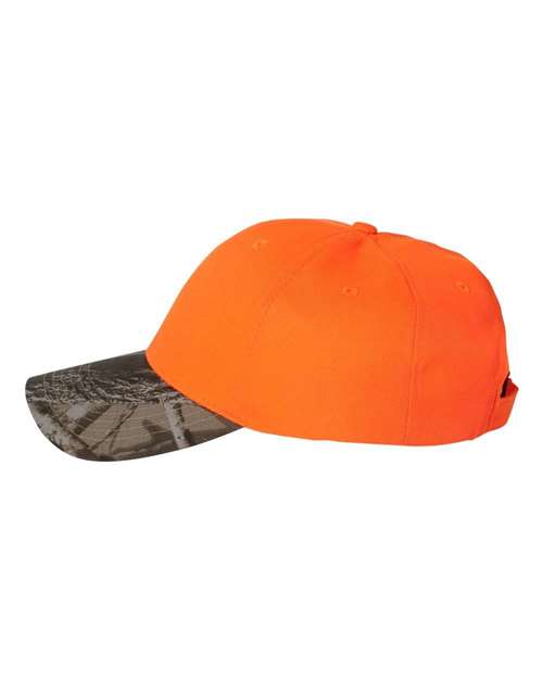 Kati Solid Crown with Camo Visor Cap LC25