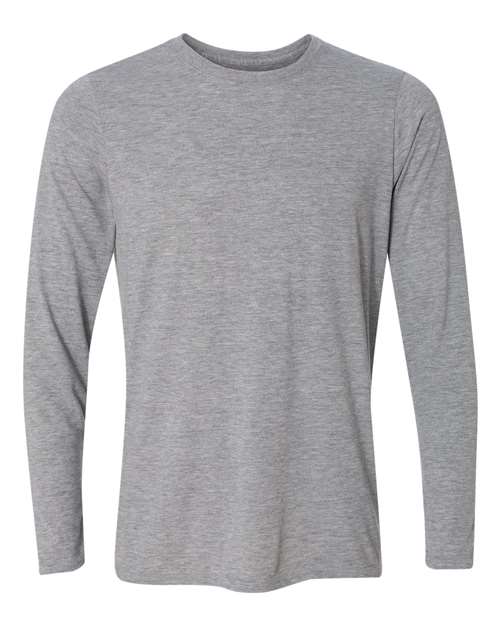 Gildan Performance® Long Sleeve T-Shirt 42400 Custom Embroidered Business Logo