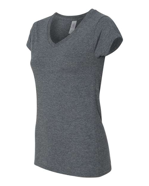 Gildan Softstyle® Women’s V-Neck T-Shirt 64V00L Custom Embroidered Business Logo