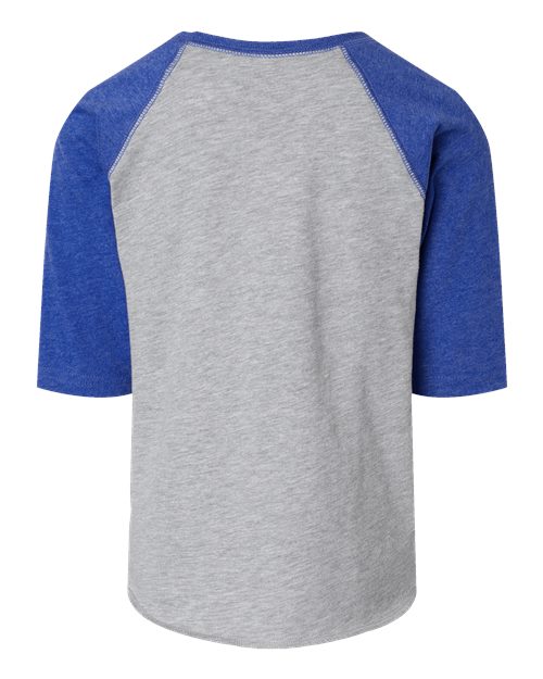 Rabbit Skins Toddler Baseball Fine Jersey Three-Quarter Sleeve Tee 3330
