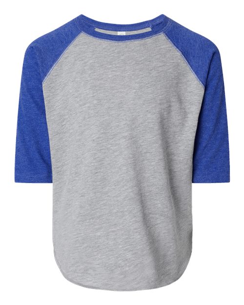 Rabbit Skins Toddler Baseball Fine Jersey Three-Quarter Sleeve Tee 3330