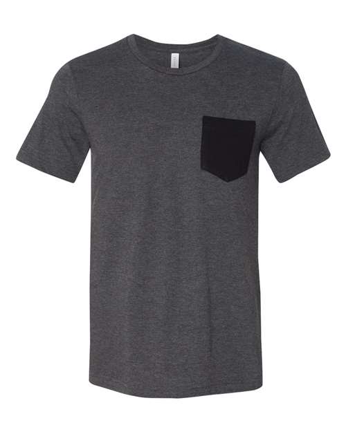 BELLA + CANVAS Jersey Pocket Tee 3021