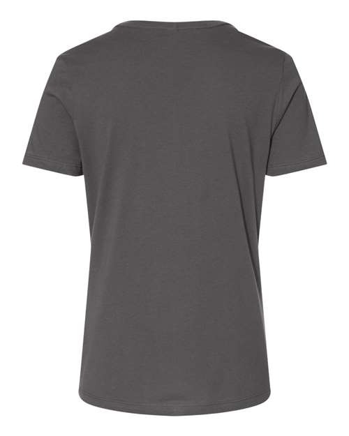 BELLA + CANVAS Organic Tee 6005 Custom Embroidered Business Logo