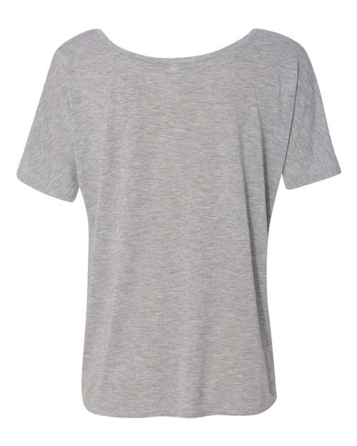 BELLA + CANVAS Women’s Slouchy Tee 8816 Custom Embroidered Business Logo