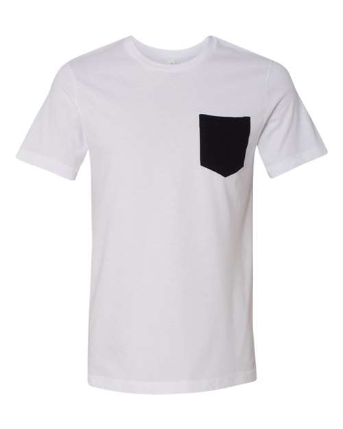 BELLA + CANVAS Jersey Pocket Tee 3021