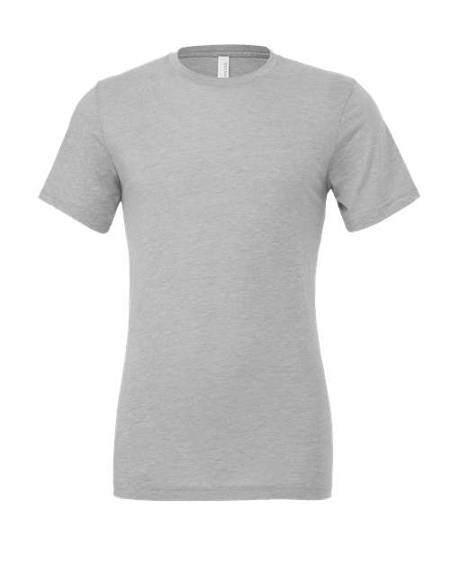 BELLA + CANVAS Triblend Tee 3413 Aqua Triblend Custom Embroidered Business Logo