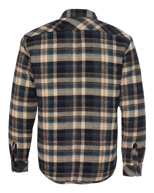 Burnside Quilted Flannel Shirt Jacket 8610
