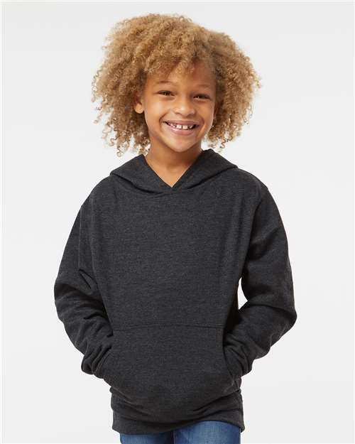 Custom Embroidered Independent Trading Co. Youth Midweight Hooded Sweatshirt SS4001Y
