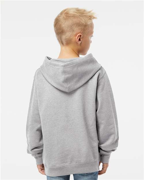 Independent Trading Co. Youth Midweight Hooded Sweatshirt SS4001Y Custom Embroidered Business Logo