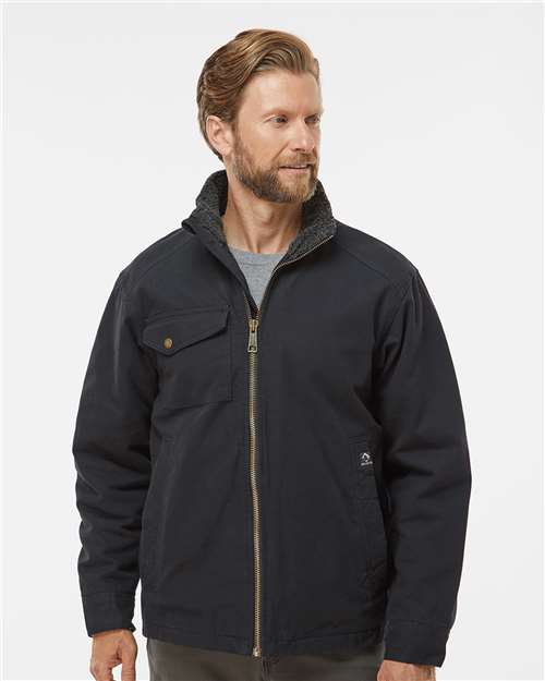 Custom Embroidered DRI DUCK Endeavor Canyon Cloth™ Canvas Jacket with Sherpa Lining 5037